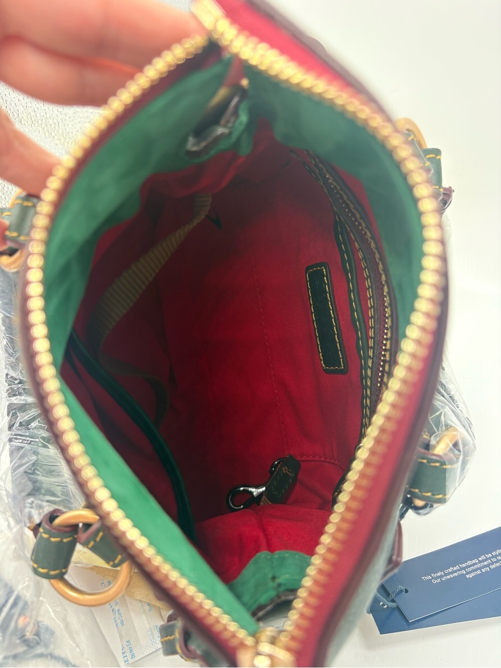 Dooney & Bourke Ivy Florentine Nano Satchel handbag New - Picture 12 of 12